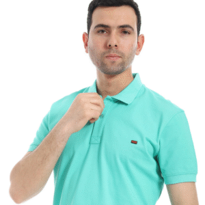Classic Fit Polo Shirt for Men – Aqua
