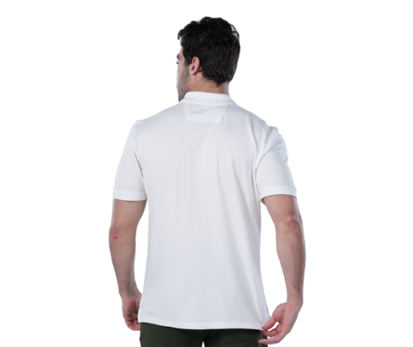 Classic Fit Polo Shirt for Men – Off White