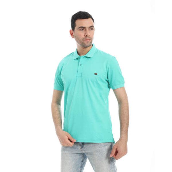 Classic Fit Polo Shirt for Men – Aqua