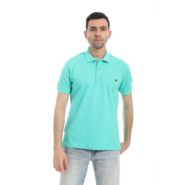 Classic Fit Polo Shirt for Men – Aqua
