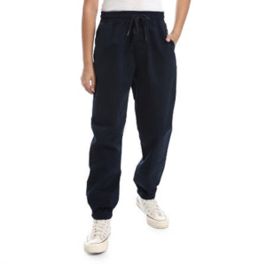 Kids' Gabardine Sweatpants – Comfortable & Stylish – Navy