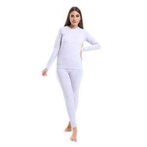Padded Mouve Thermal Set for Women