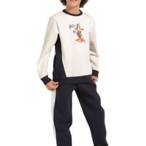Boys Cartoon Print Tracksuit Set